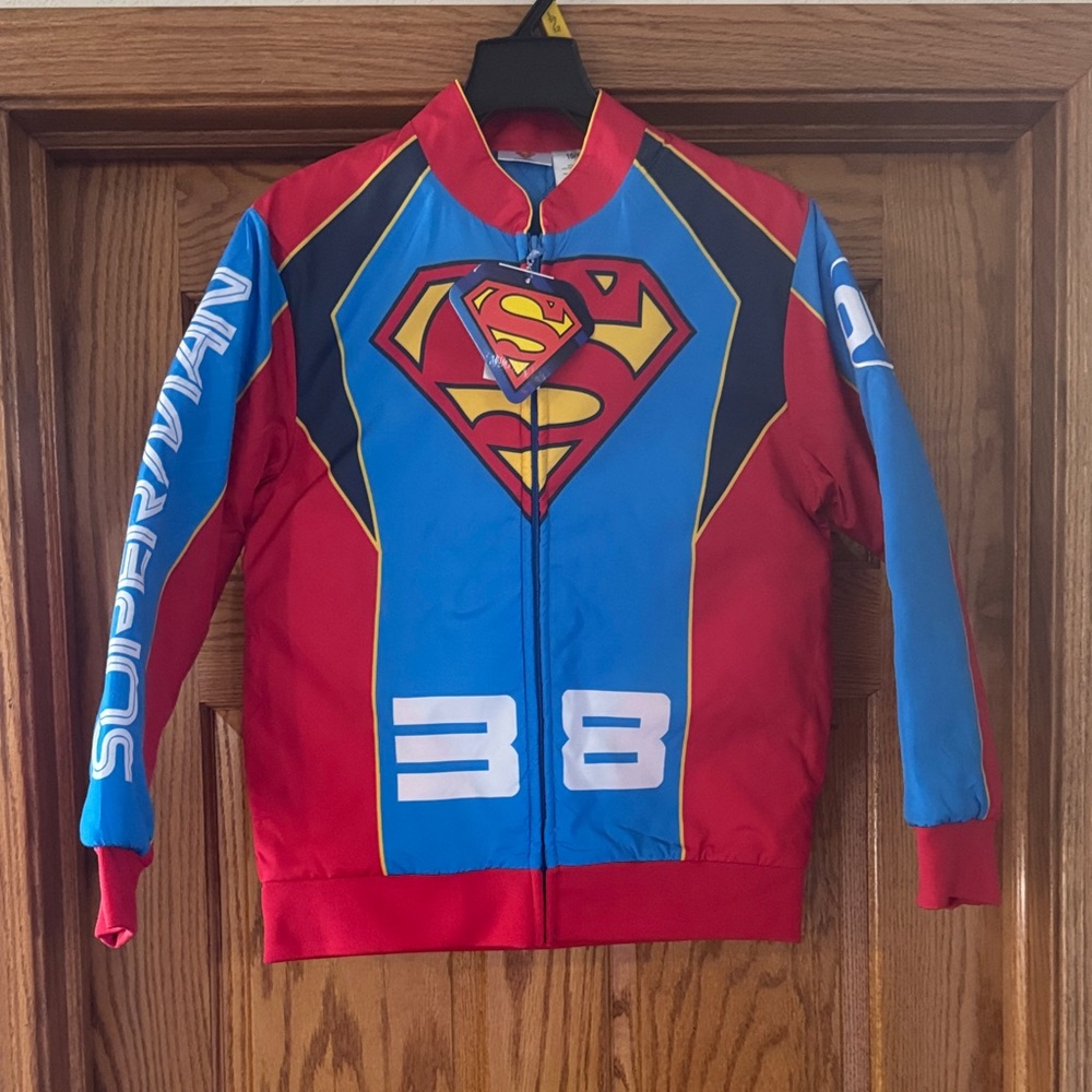 Superman Kids Jacket - Red and Blue